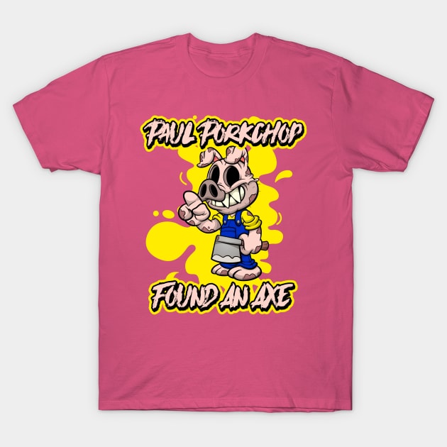 Paul Porkchop Graphic T-Shirt by CTJFDesigns